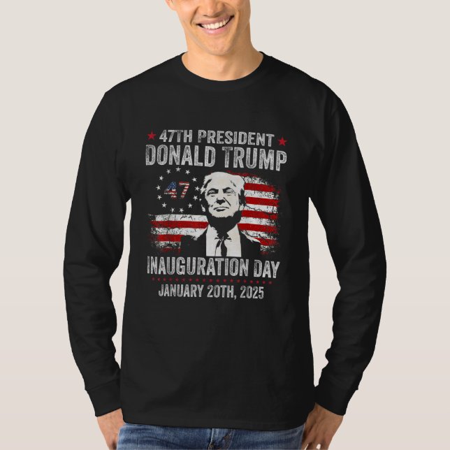 T-shirt Jour de l'investiture du président Donald Trump 20 (Devant)