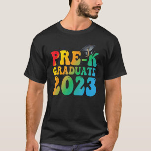 T-shirt Jour de l'obtention du diplôme Pré-K Jour Dernier