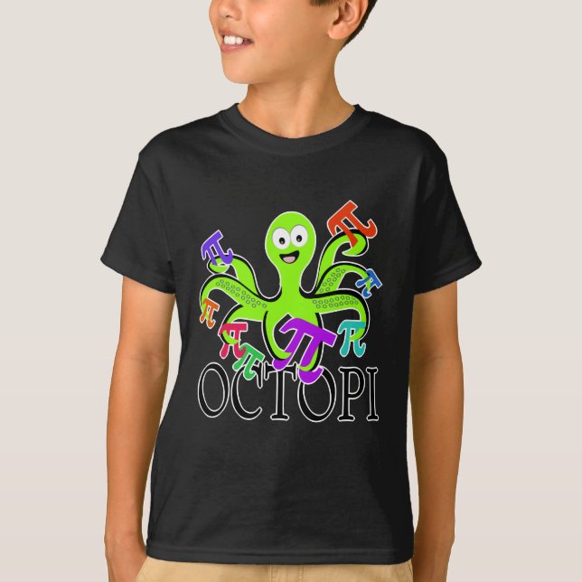 T-shirt Jour de l'octopi (Devant)