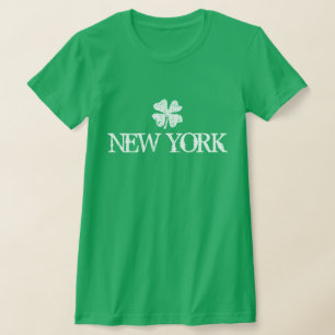 T-shirt Jour de l'Saint Patrick de New York avec logo sham