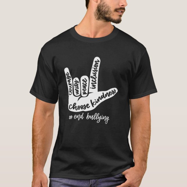 T-shirt Jour de l'unité anti-intimidation 2022 Orange Kids (Devant)