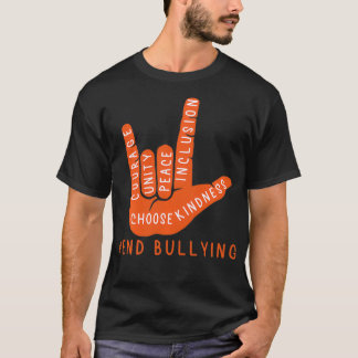 T-shirt Jour de l'Unité Jour Orange Enfants 2021 Anti-harc