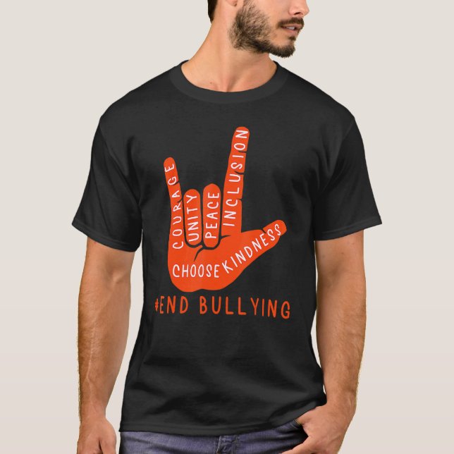 T-shirt Jour de l'Unité Jour Orange Enfants 2022 Anti-harc (Devant)