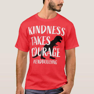 T-shirt Jour de l'Unité Jour Orange Enfants Trex Kindness