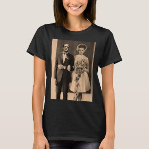 T-shirt Jour de mariage Dapper Frankenstein - Monster Hall