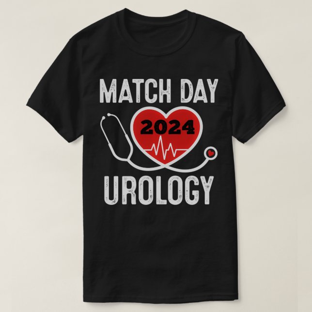 T-shirt Jour de match 2024 Urologie Résidentiel Médecin (Design devant)
