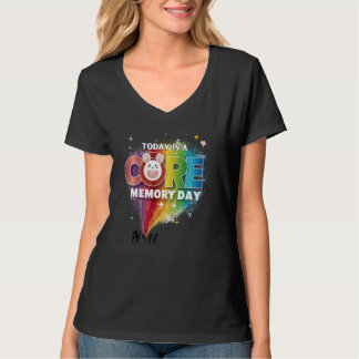 T-shirt Jour de mémoire centrale émotions amusantes