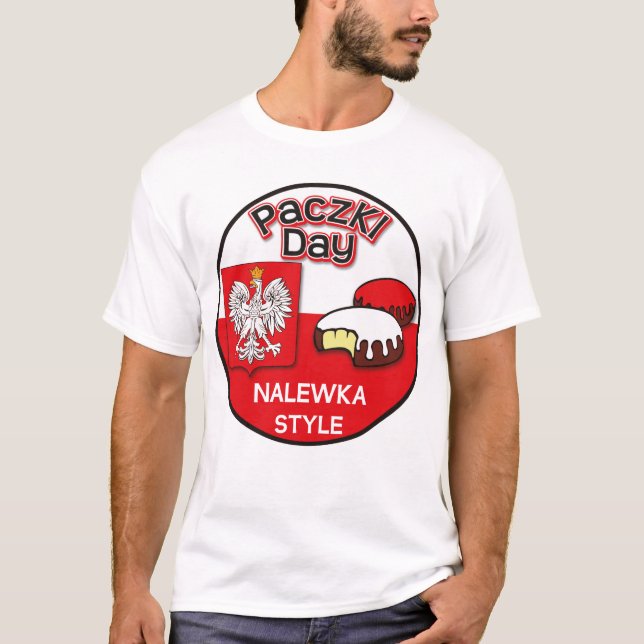 T-shirt Jour de Paczki - style de Nalewka (Devant)