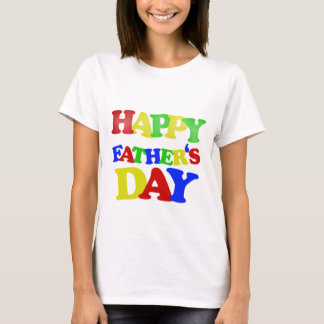 T-shirt Jour de pères heureux
