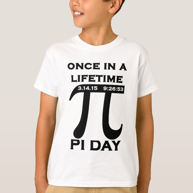 T-shirt Jour de pi ! (Devant)
