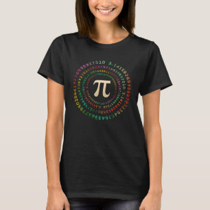 T-shirt Jour de Pi 3 14 Nombres en spirale constante mathé