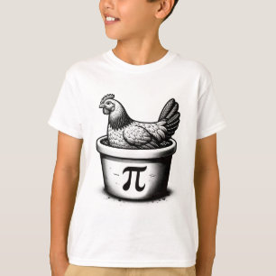T-shirt Jour de Pi du Pâté de Poulet Blague de Maths Drôle