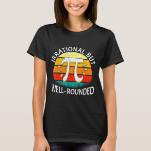 T-shirt Jour de Pi Irrationnel Mais Bien Arrondi Amateur d