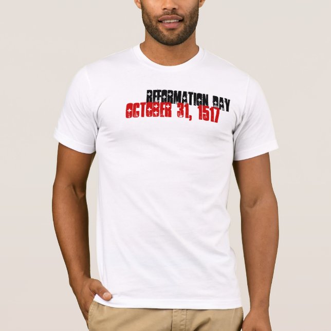 T-shirt Jour de réforme, le 31 octobre 1517 (Devant)