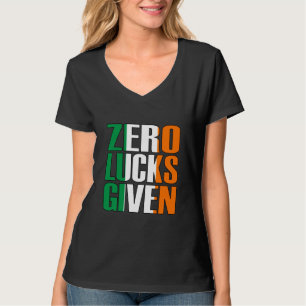 T-shirt Jour de Saint-Patricks offensif, aucune chance don