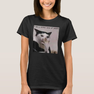 T-shirt Jour de sensibilisation unique drôle Chat dire ant