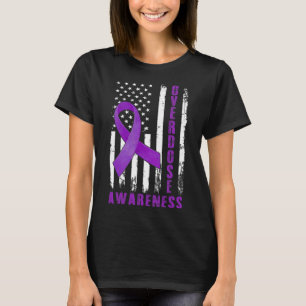 T-shirt Jour de sensibilisation Usa American Flag Surdose