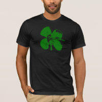 Jour de St Patty (vert sur le noir)
