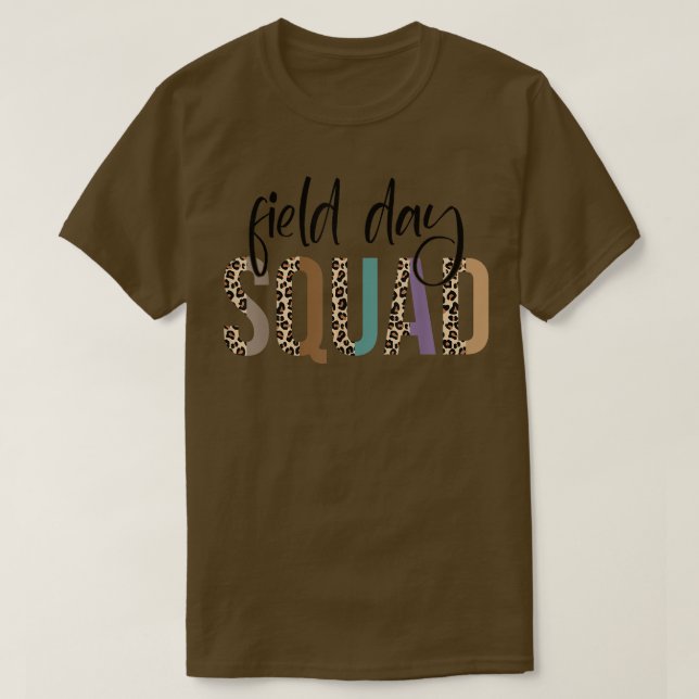 T-shirt Jour De Terrain Enseignant D'Escadron Premier Jour (Design devant)