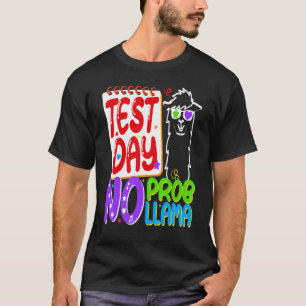 T-shirt Jour de test Aucun problème Jour de test pour les 