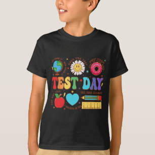 T-shirt Jour de test de l'enseignant Motivation enseignant