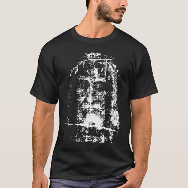 T-shirt Jour De Turin Jésus Christ Face Swea (Devant)