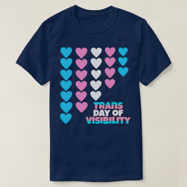 T-shirt Jour de visibilité transversal (Design devant)