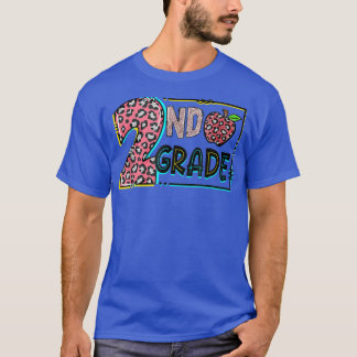 T-shirt Jour Dernier de 2e année de l'école Deuxième année