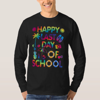 T-shirt Jour dernier De L'École Étudiante Professeur Hors