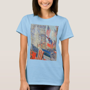 T-shirt Jour des Alliés, mai 1917 par Childe Hassam, Art V