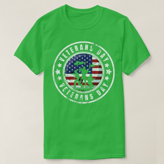 T-shirt Jour des anciens combattants 12 (Design devant)