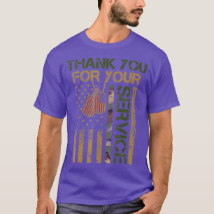 T-shirt Jour des anciens combattants - Merci pour votre so