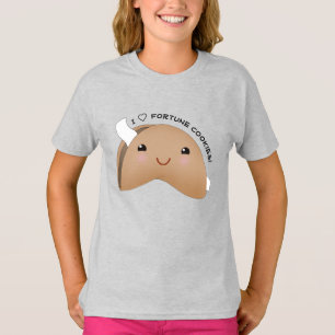 T-shirt Jour des biscuits de Kawaii Fortune