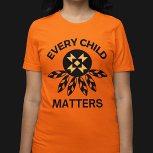 T-shirt Jour des Chemises Orange, Chaque Enfant compte