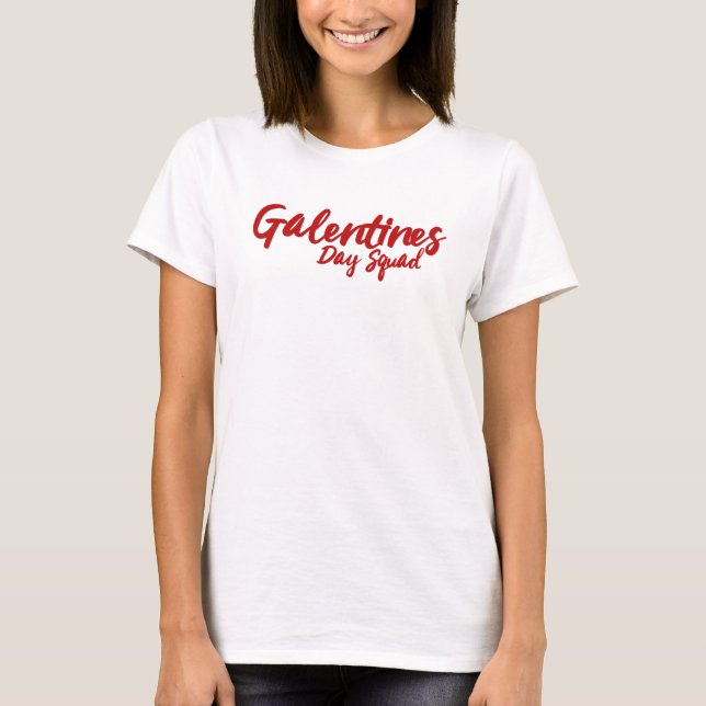 T-shirt Jour des Galentines Escouade BFF Valentines (Devant)