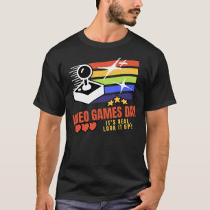 T-shirt Jour des jeux vidéo