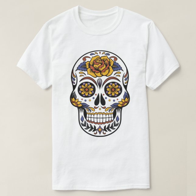 T-shirt Jour Des Morts (Design devant)