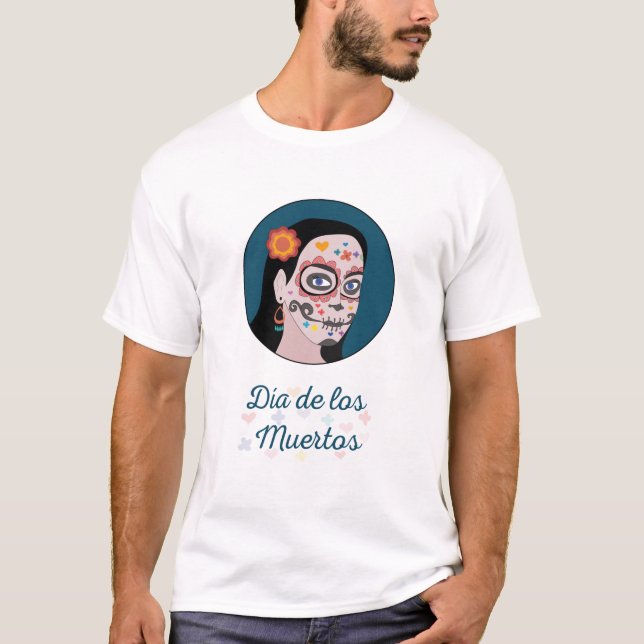 T-shirt Jour des morts de Día de Los Muertos (Devant)