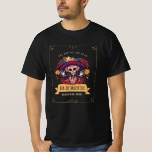 T-shirt Jour des morts de Dia de muertos
