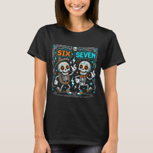 T-shirt Jour des Morts Pixel Art Numéro 67 - Rétro