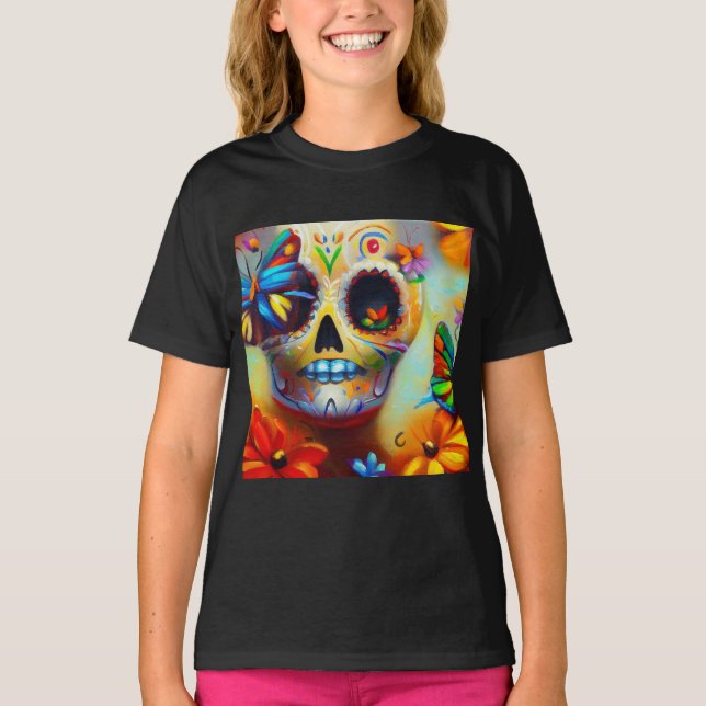 T-shirt Jour des papillons morts 2 (Devant)