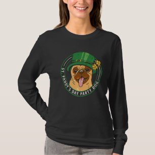 T-shirt Jour des Patricks du Carlin des Chiens de la jour
