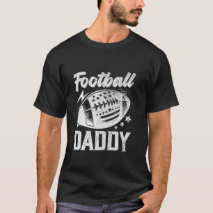 T-shirt Jour des pères Cadeaux vintages pour papa de footb