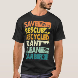 T-shirt Jour des terres 2023 Sauvez les abeilles Secourir 