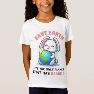 T-Shirt JOUR DES TERRES 2025 CUTE RABBIT