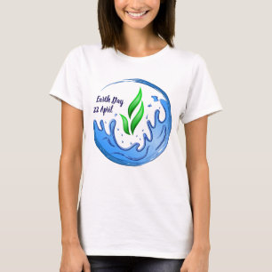 T-shirt Jour des terres 2025 Notre Puissance Notre Planète