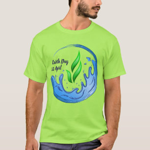 T-shirt Jour des terres 2025 Notre Puissance Notre Planète