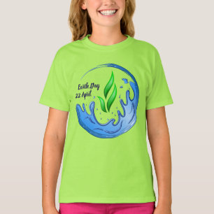 T-shirt Jour des terres 2025 Notre Puissance Notre Planète