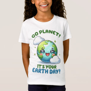 T-Shirt Jour des terres 22 Avril Recycle Sauver L'Environn