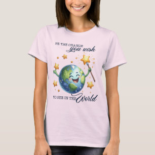 T-shirt Jour des terres 22 Avril Recycle Sauver L'Environn